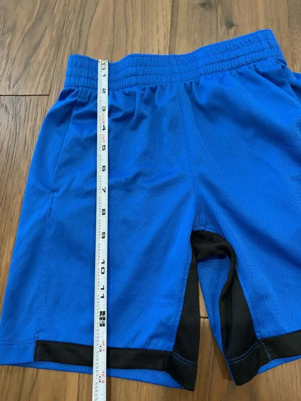 Nike Boys Dri-FIT Trophy Athletic Shorts Blue Black Size Small